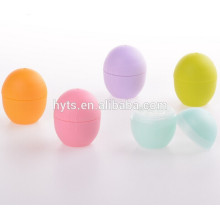 wholesale empty egg shaped lip balm container